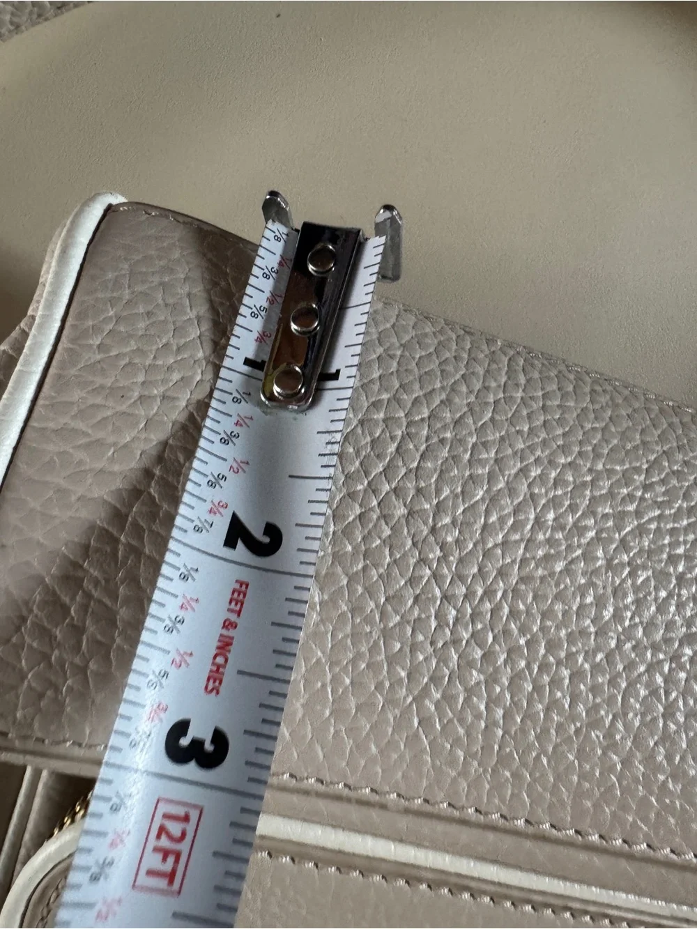Kate Spade Miri Chester Street Leather Crossbody Bag Ivory Cream